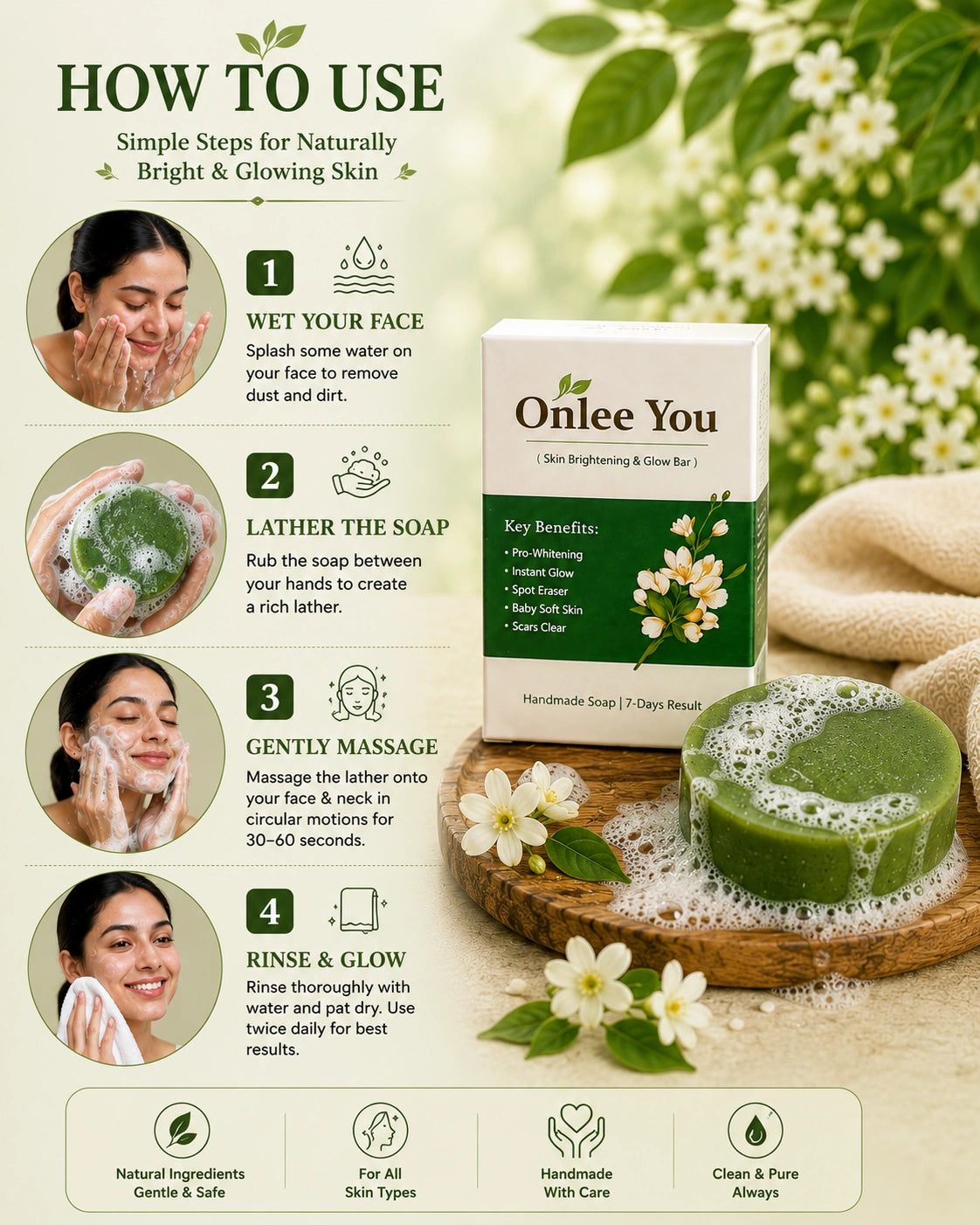 Onlee You – Skin Brightening & Glow Bar
