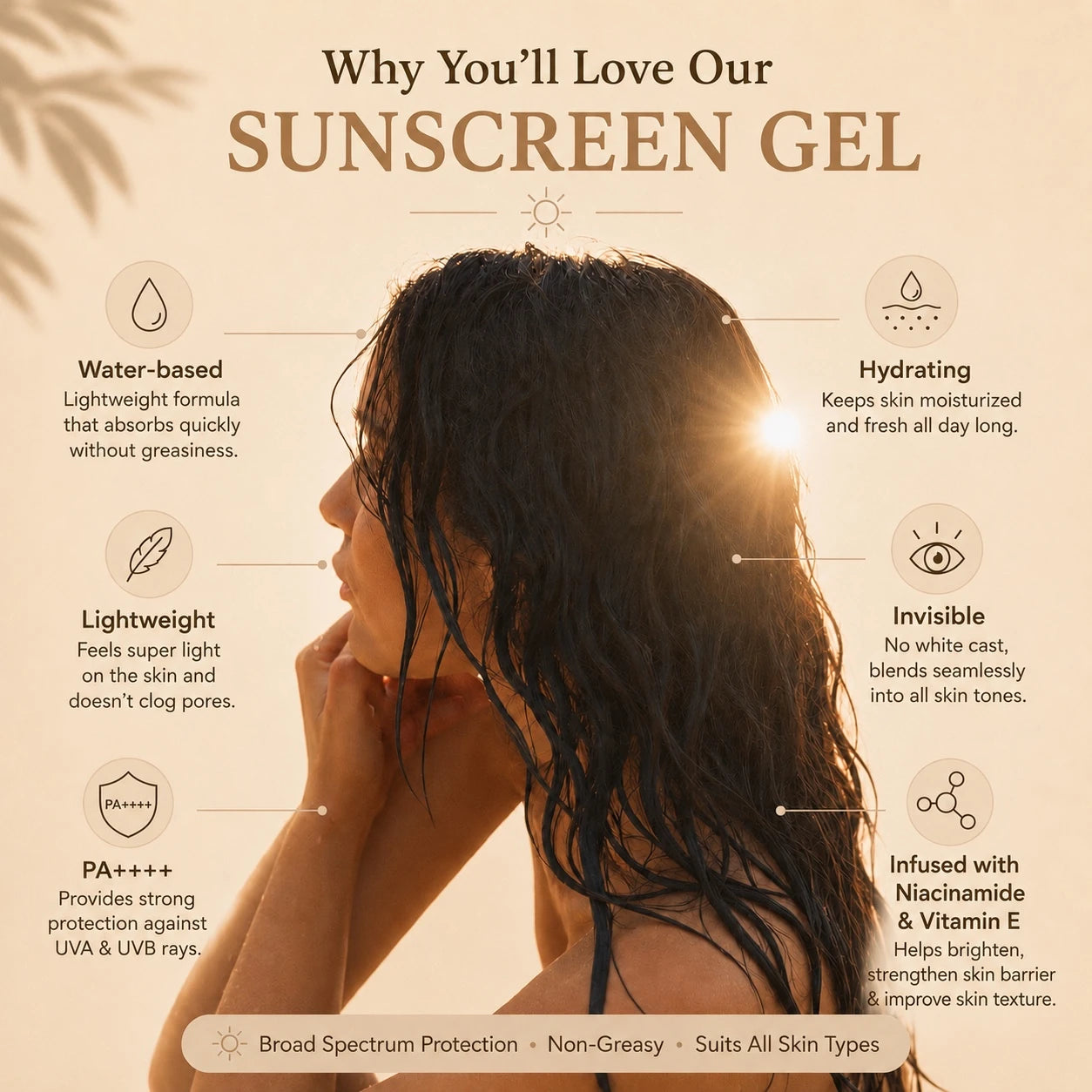 Sunscreen Gel SPF 50