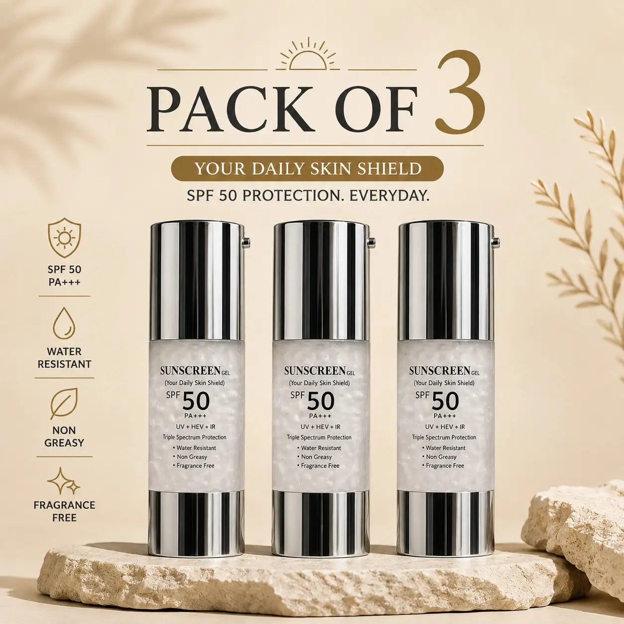 Sunscreen Gel SPF 50